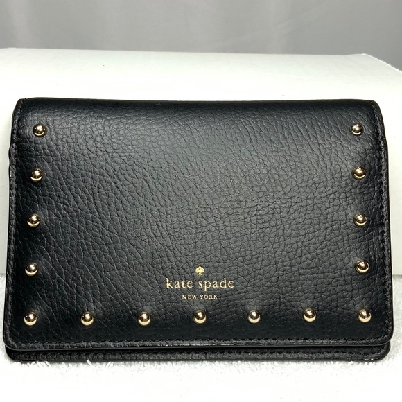 kate spade Handbags - ♠️ Kate Spade New York Dina Sanders Place Pebbled Bifold Leather Wallet